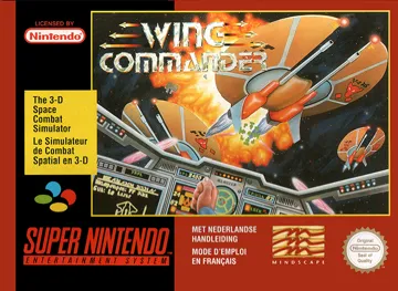 Wing Commander (Europe) box cover front